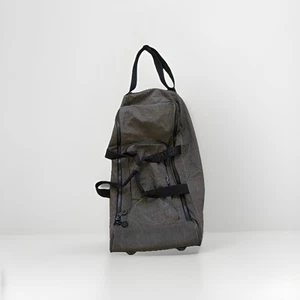 Kipling Wheeled Duffle Stone Grey Nylon Wheeled Luggage, Travel Bag 27x13x9” - Picture 1 of 12