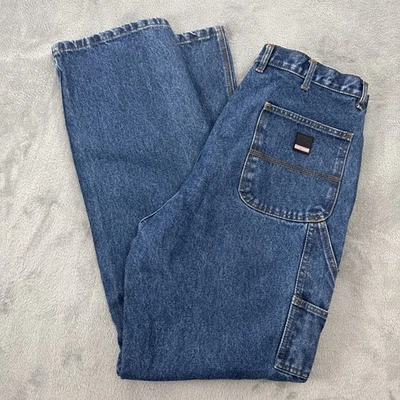 Pantalones de mezclilla Craftsman Carpenter para hombre 36 x 33 azul 100 % algodón envío gratuito Foto 1 de 4