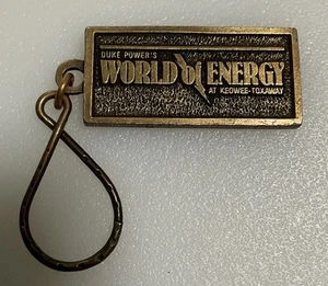 Duke Powers World of Energy at Keowee Toxaway Keychain Key Ring - Picture 1 of 4