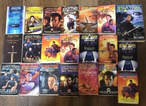 Lot Of 21 Star Trek New Frontier Paperbacks. Books - Bild 1 von 5