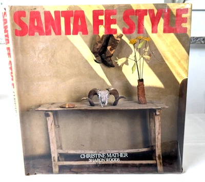 Santa Fe Style Christine Mather Architecture Design HC 450 Illustration 1986 - Imagem 1 de 4