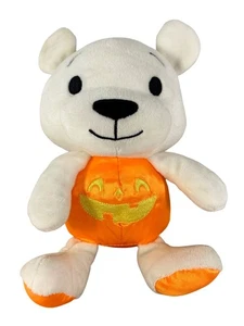 Halloween Bear Plush Hallmark Pumpkin Jack O Lantern Suit 9 inches 2017 - Picture 1 of 6