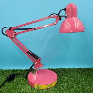 Intertek PINK Desk Lamp MTSL1003AHF Metal Adjustable LED Light - Picture 1 of 23