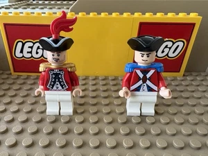 LEGO Pirates of The Caribbean Minifigures King George's Officer and Soldier EUC! - Picture 1 of 2
