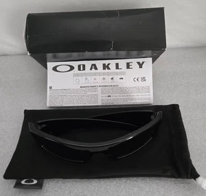 Oakley Herren Sonnenbrille #009014 Gascan 03-471 Polished Black 60-15-128 Grau - Bild 1 von 9