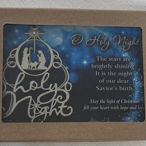 Holy Night Tree Ornament Nativity Christmas Decoration - Picture 1 of 4