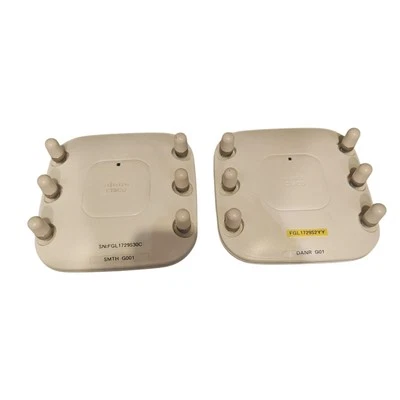 2x Cisco Aironet 3502E AIR-CAP3502E-E-K9 802.11n Dual Band Wireless Access Point - Image 1 of 3