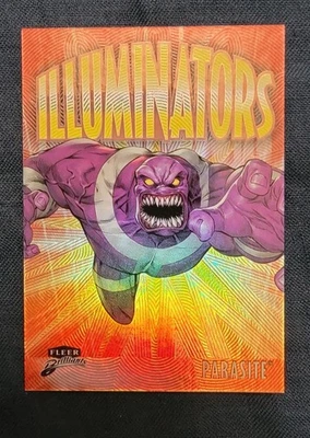 2025 Fleer Brilliants Superman #I-14 Parasite Illuminators Red Parallel /99 - Image 1 of 3