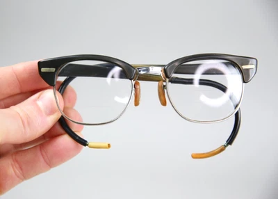 Monturas de gafas con borde de cuerno de 10 kg American Metal Universal Optical Co de colección Foto 1 de 4