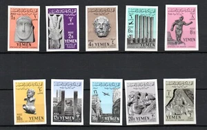 Yemen 1961 conjunto IMP. Estampillas Marib (Michel 215/24 B) montadas sin montar o nunca montadas - Imagen 1 de 1