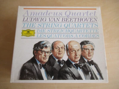 Amadeus Quartett-Beethoven-Die Streichquartette-String Quartets-7er DGG CD Box - Bild 1 von 4