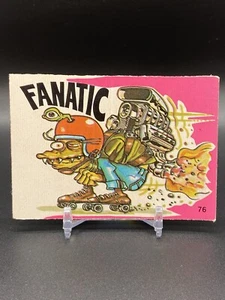 1973 Donruss Pink Fantastic Odd Rods Stickers Series 1 Fanatic #76 - Picture 1 of 2