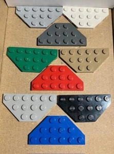 Lego Wedge plate cut corner. 30503 30504 6106 32059 2450 2419 26601 pick part - Picture 1 of 14