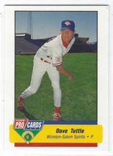 1994 Winston-Salem Spirits (Class A-Cincinnati Reds) Dave Tuttle