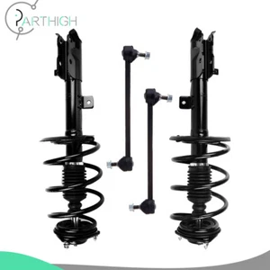 For 2007-2012 Dodge Caliber Front Struts W/ Coil Spring Sway Bar End Links Kit - Picture 1 of 5