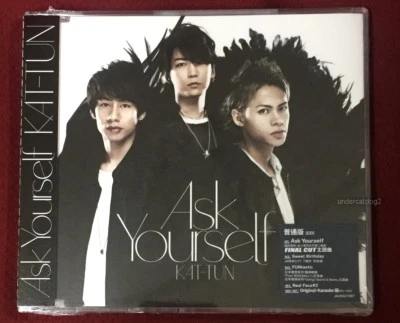 KAT-TUN Ask Yourself 2018 Taiwan CD (w/bonus 3-trks) Sweet Birthday Foto 1 de 3