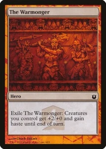 MTG The Warmonger Token Born of the Gods NM - Picture 1 of 1