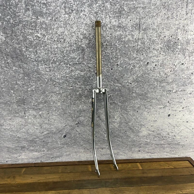 Vintage Schwinn Continental Fork 27 in Chrome 1 in Threaded Tall Tange Steel - Image 1 of 4