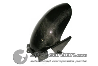PARAFANGO POSTERIORE FIBRA CARBONIO DUCATI MONSTER 400 600 750 - Immagine 1 di 3