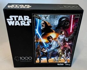 Star Wars The Circle Is Now Complete 1000 Piece Jigsaw Puzzle Buffalo Games NEW - Picture 1 of 3
