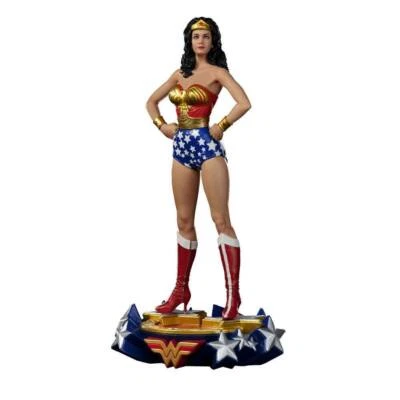 DC COMICS - Wonder Woman Lynda Carter 1/10 Deluxe Art Scale Statue Iron Studios - Photo 1/4