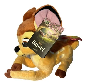 Bambi Plush Disney Store Exclusive with Butterfly Tail 13" RARE NWT - Picture 1 of 6