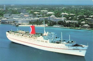 Canival Cruise Line "Carnivale" Vintage Chrome 4 x 6 PC - Picture 1 of 2