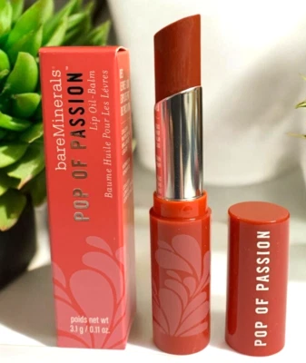 Bálsamo labial Bareminerals Pop of Passion Hydta-oil ROSE PASSION 3,1 g / 0,11 oz Foto 1 de 2