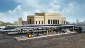 Walthers Cornerstone Station Platform Shelter HO Scale Kit 933-3175 Complete - Picture 1 of 4