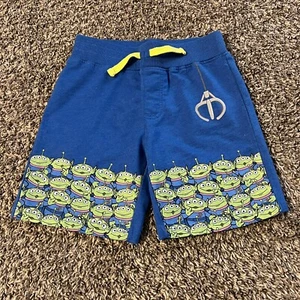 Vintage Disney Toy Story Aliens Claw Shorts Sz Small Drawstring - Picture 1 of 11
