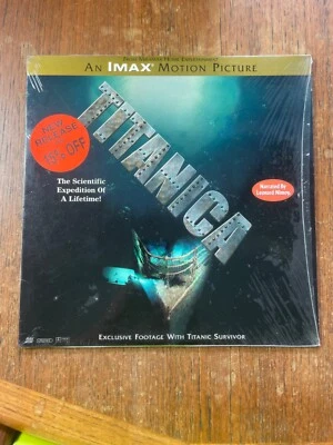 Titanica: IMAX (1992) Laserdisc RARE Leonard Nimoy Extended Pay VG - Image 1 of 4