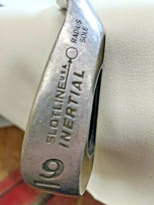 Slotline Inertial Radius Sole E-Max Steel R-Flex RH 9 Iron Golf Club - Image 1 of 4