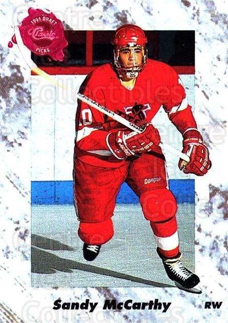 1991 Classic Four-Sport #42 Sandy McCarthy - Image 1 of 1