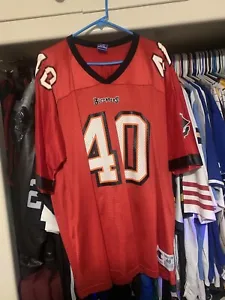 Mike Alstott Tampa Bay Buccaneers Red Champion Jersey Size 48 - Picture 1 of 8