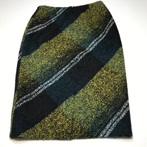 Classiques Entier Skirt Womens Size 4 Multicolor Knee Length Wool Blend - Picture 1 of 12