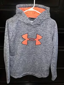Under Armour Coldgear Hoodie Damen Medium Navy/Neon Pink - Bild 1 von 7