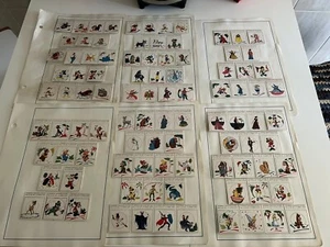 Walt Disney 50er Jahre komplette Sammlung x96 Streichholzbuch Cover ultra selten - Bild 1 von 15