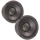 Pair Eminence Beta-6A 6-1/2" High Power Midbass Woofer 8ohm 94dB Replacement