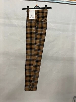 Pantalone Scozzese Carla Ferroni TG 42 44 46 Ultimi Pezzi Prezzo Pazzo - Immagine 1 di 2