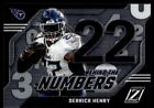 Derrick Henry Behind The Numbers 2023 Panini Zennith Football #7 Card Alabama
