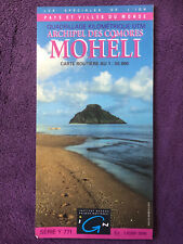 Moheli : carte touristique IGN de Mohéli - échelle 1 : 50 000 - actuelle