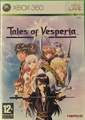 Tales Of Vesperia XBOX 360 GAME PAL VGC Manga animated Free Postage Great Game - Image 1 of 4