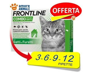 Frontline Combo Gatto 3 / 6 / 9 / 12 pipette - Antiparassitario Gatti - OFFERTA - Foto 1 di 5
