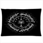 TREE OF GONDOR LORD OF THE RINGS Pillow Case With Zipper Printed 18 x 26 Inch