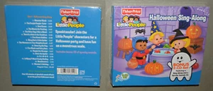 2 CD set - Fisher Price Little People - Halloween Fun Sing-Along + Spooky Sounds - Picture 1 of 1