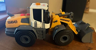 Excavadora cargador frontal Dickie Toys Construcción Liebherr XPower 566, funciona, video Foto 1 de 4
