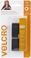 VELCRO Brand Sticky Back for Fabrics | 24" x 3/4" Tape with Adhesive | No Sewing