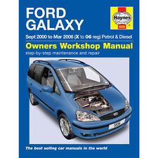 Ford Galaxy Haynes Manual  2.3 Petrol 1.9 Diesel 2000-06 Workshop Manual