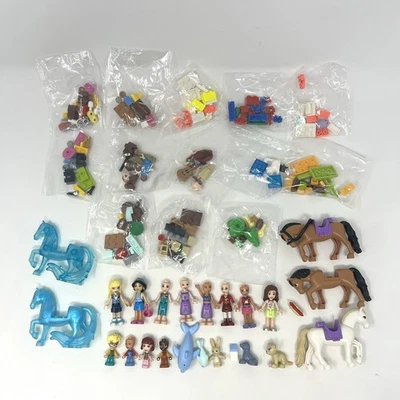 Authentic LEGO Minifigure Lot 37 Friend Figures, Holiday Forest Advent Calendar - Image 1 of 4