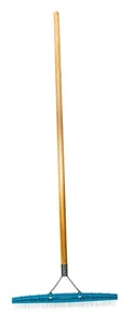 AB24 Carpet Rake, 18-Inch Head, 54-Inch Handle, Blue - Picture 1 of 1